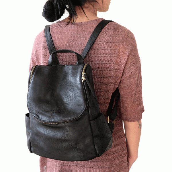 Kerri Side Pocket Backpack